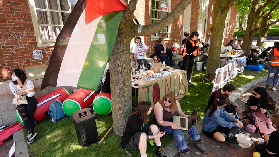 gaza usa students